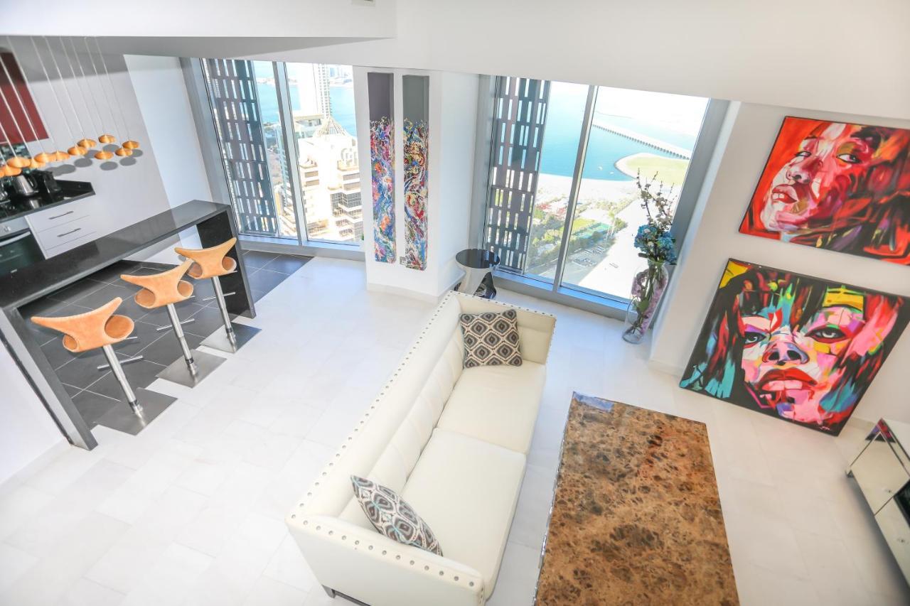 Ferienwohnung Penthouse In Dubai Marina , Cayan Tower , Sea View Exterior foto