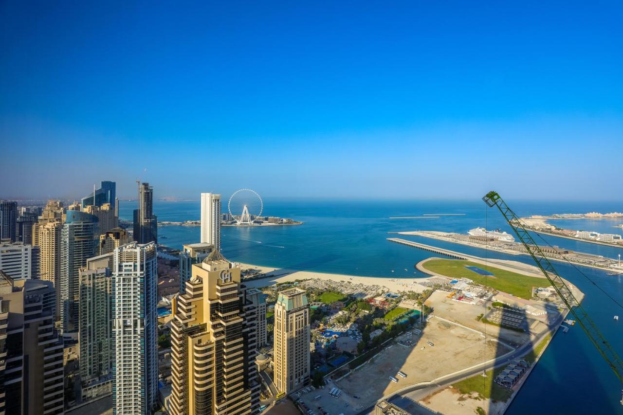 Ferienwohnung Penthouse In Dubai Marina , Cayan Tower , Sea View Exterior foto